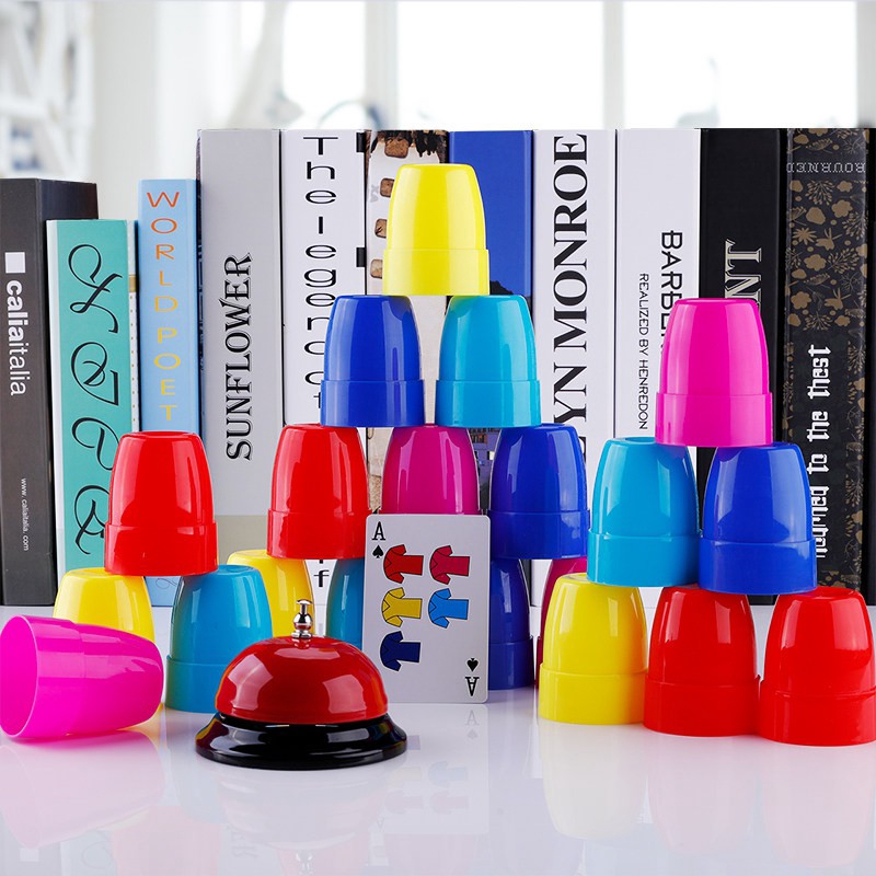 Quick Cups เกมเรียงแก้วสี ตามการ์ดสำหรับเด็ก