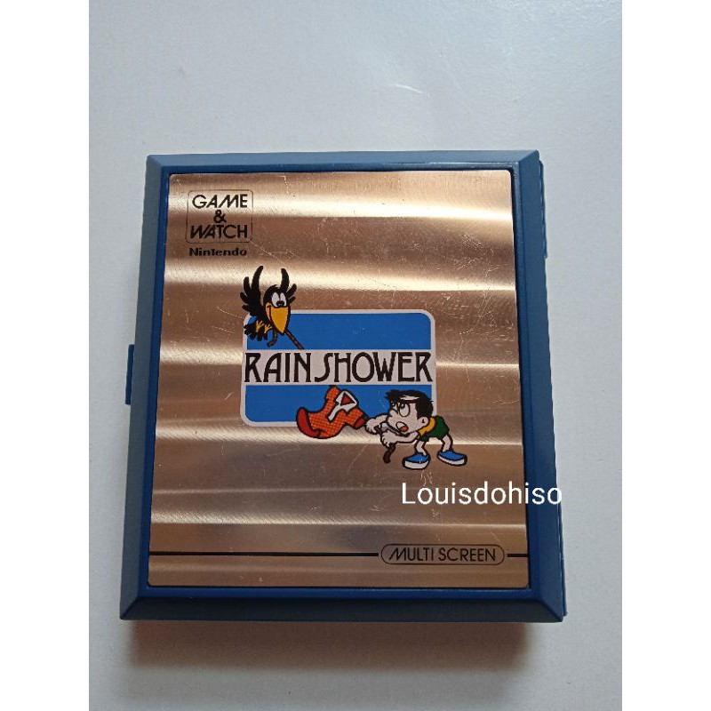 เกมกดของแท้มือสองเกมส์กด  GAME & WATCH Rain Shower เรนชาวเวอร์ เรนเชาเอ้อ เกมส์กด เกมเก่า