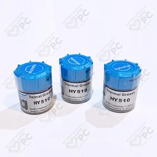 ซิลิโคนระบายความร้อนCPU ยี่ห้อ Halnziye HY510 แบบขวด 20g. [สีเทา]