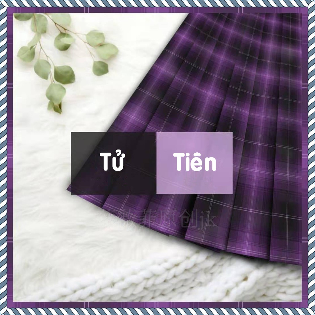 [ของแท้] [Viven Fei] กระโปรงเครื่องแบบ Seifuku/JK - Tu Tien