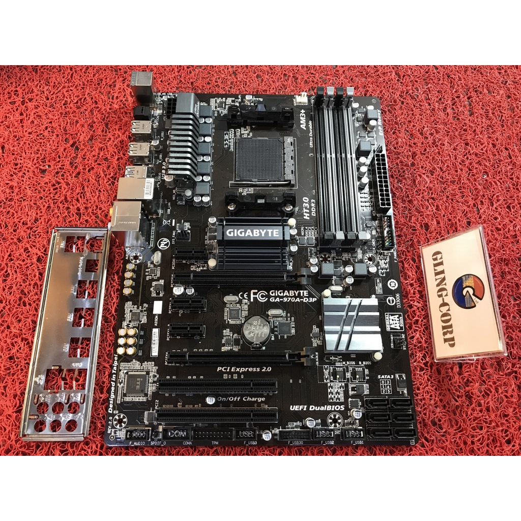 AM3+ MB GIGABYTE RAM 4 SLOT - หลายรุ่น / 970A-D3P / -D3 /