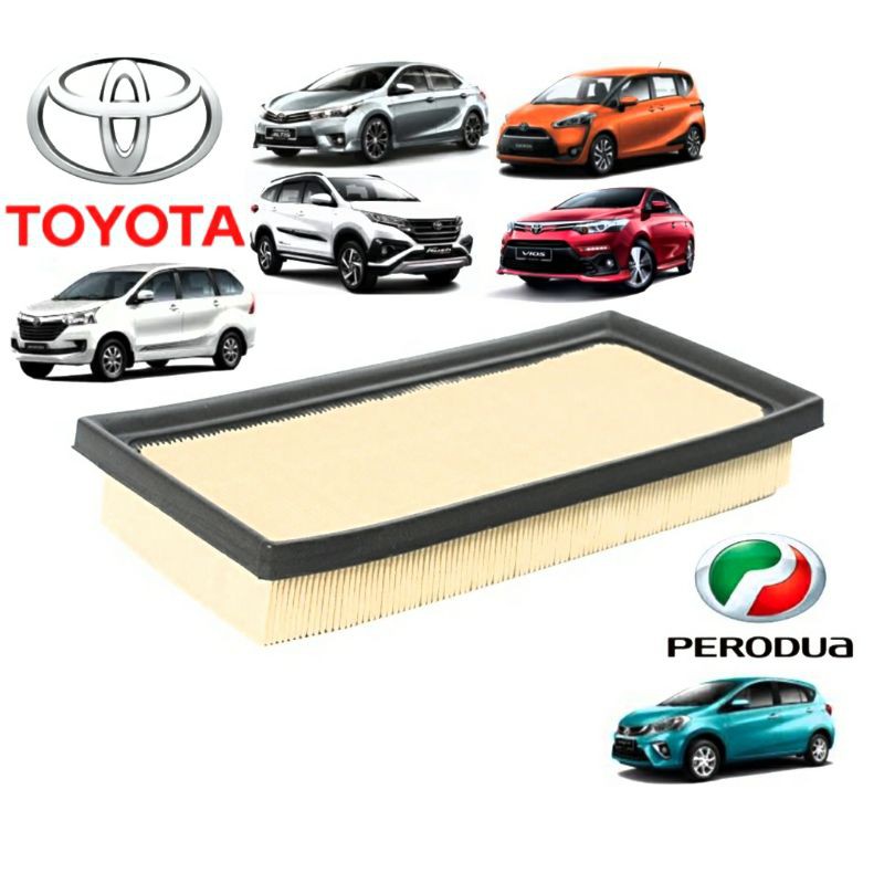 >> Vios Sienta Avanza Altis Rush NEW กรองอากาศ Myvi OEM