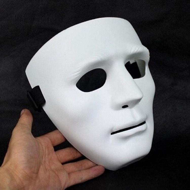 1pc White Ghost Masquerade Party Ball Mask Men Boy Mask for Fancy Dress Prom UK