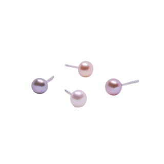 RAVIPA JEWELRY - ต่างหูมุกแท้ Mini Single Pearl Studs
