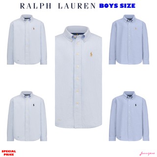 RALPH LAUREN BOYS COTTON OXFORD SHIRT ( BOYS SIZE 8-20 YEARS )