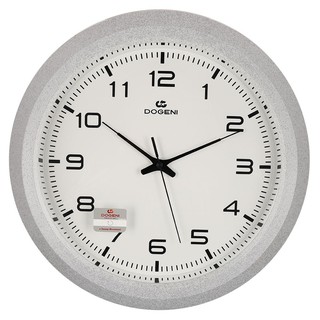 clock WALL CLOCK 14.5 "WNP019SL SILVER DOGENI Home decoration Home &amp; Furniture นาฬิกา นาฬิกาแขวน DOGENI WNP019SL 14.5 นิ