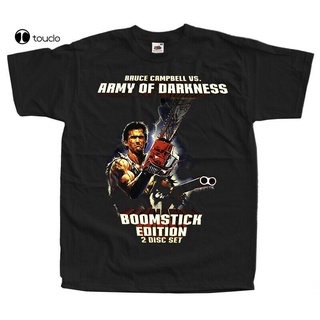 เสื้อยืด ลายภาพยนตร์ Army Of Darkness V3 สีดํา ไซซ์ S - 3XlS-5XL