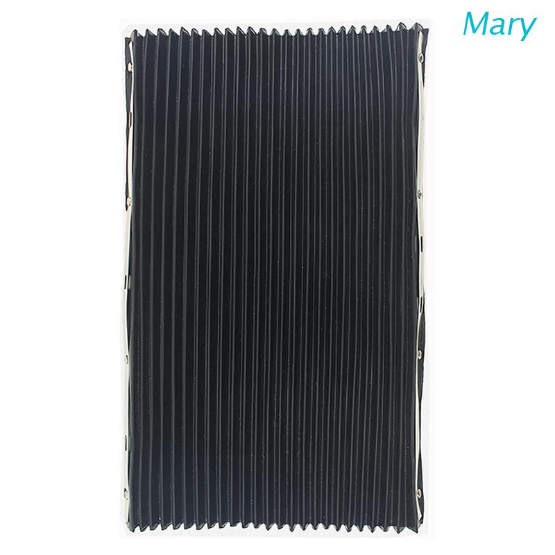 Mary ผ้าคลุมเครื่องมิลลิ่ง CNC แบบยาง พับได้ ป้องกันฝุ่น ขนาด 40x60 ซม.