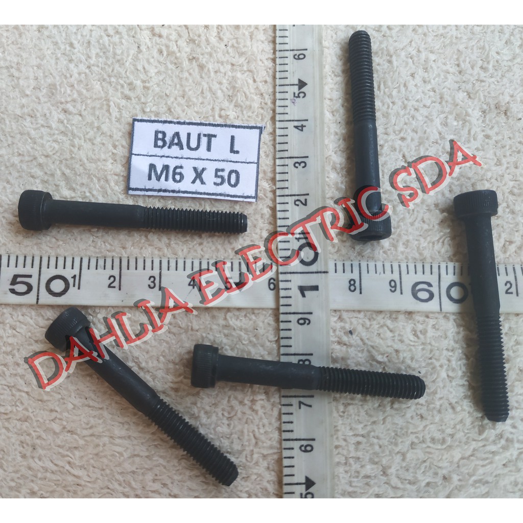 BOLT L M6 X 50******