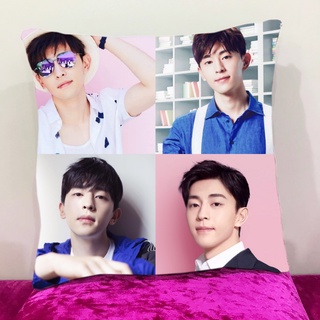 หมอนอิงสั่งทำ ใส่ได้4รูป หมอนอิงขนนุ่ม หมอนอิงโซฟา หมอนอิงในรถ หมอนอิง Cushions เติ้งหลุน Deng Lun