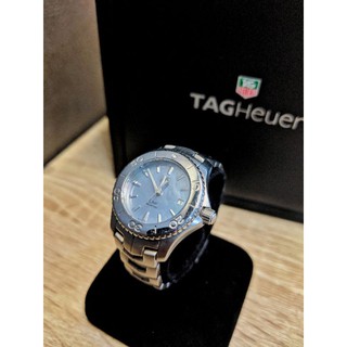 Used : Tag Heuer Link Stainless Steel Quartz Dial Blue Pearl Sapphire Cryatal