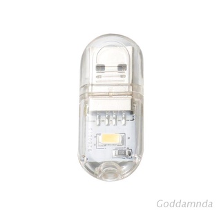 GODD  Mini Portable Bright LED Night Light USB Lamp Reading Light for PC Laptops Computer Mobile Power Camping Lamp