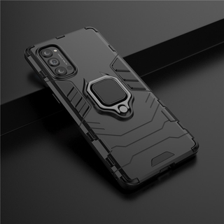 เคส Realme 7 5G Phone Case Armor Ring Magnetic Car Hold Shockproof Soft Bumper Cover Handphone Case For Realme7 5G