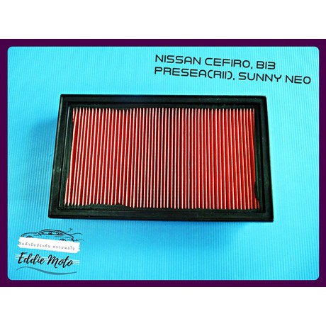 ELEMENT AIR FILTER Fit For NISSAN CEFIRO B13  PRESEA (R11) SUNNY NEO // ไส้กรองอากาศ