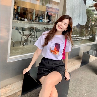 เสื้อยืดคริสต์มาส เสื้อยืดน้องกวางธรรมชาติ