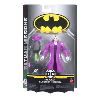 ฟิกเกอร์ Mattel DC The Joker Batman Missions