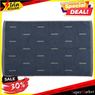 พรมขนหนู HOME L&amp;S JETT 17X28 นิ้ว สีเทา พรมภายใน TOWEL RUG HOME L&amp;S JETT 17X28” GRAY