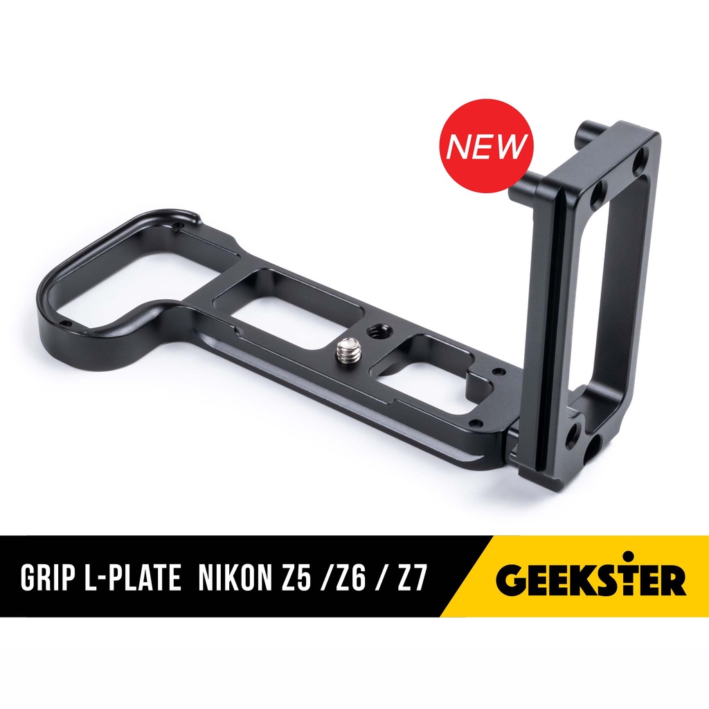 รุ่นใหม่ Grip Nikon Z5 / Z6 / Z7 / Z6 II / Z7 II L-Plate ฐานเต็ม ( กริป ) ( Z 5 6 7 / Z6II / Z7II  M