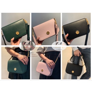 F.A ว่าแท้100% ของแท้จากอเมริกาTory Burch TB 804 MASON FLAP CROSSBODY กระเป๋าสะพายข้างผู้หญิง กระเป๋าข้าง กระเป๋ากล้อง