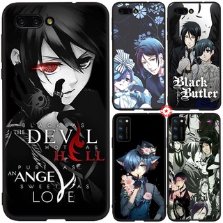 เคสนิ่ม ลายอนิเมะ Black Butler Kuroshitsuji MY8 สําหรับ Huawei P10 P20 P30 Pro Lite Y8S Y9S