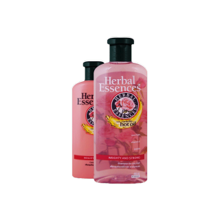 Herbal Essences เฮอร์บัล เอสเซนส์ แชมพู + ครีมนวดผมเพื่อผมแข็งแรงมีน้ำหนัก 400 มล.|Weighty & Strong Shampoo+Conditioner