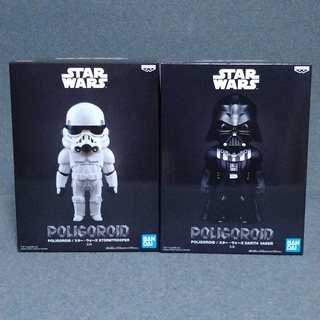 [พร้อมส่ง] Star Wars  Poligoroid  Banpresto หุ่นสตาร์วอร์ส Darth Vader &amp; Stromtrooper ลิขสิทธิ์แท้💯