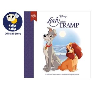 หนังสือนิทาน Disney Lady and the Tramp Little Readers ปกแข็ง พร้อมหน้าหนังสือ สีสันสดใส สําหรับเด็ก