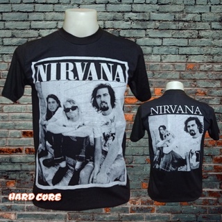 เสื้อวง NIRVANA วงร็อค ไม่มีตะเข็บข้าง คอฟิต ป้ายUSA เสื้อวินเทจ เสื้อทัวร์ วงดนตรีร็อคต่างประเทศ