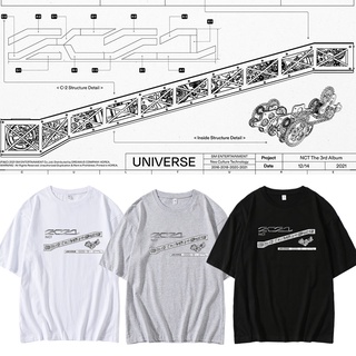 คอลูกเรือเสื้อ NCT Universe 2021 FANMADES-5XL