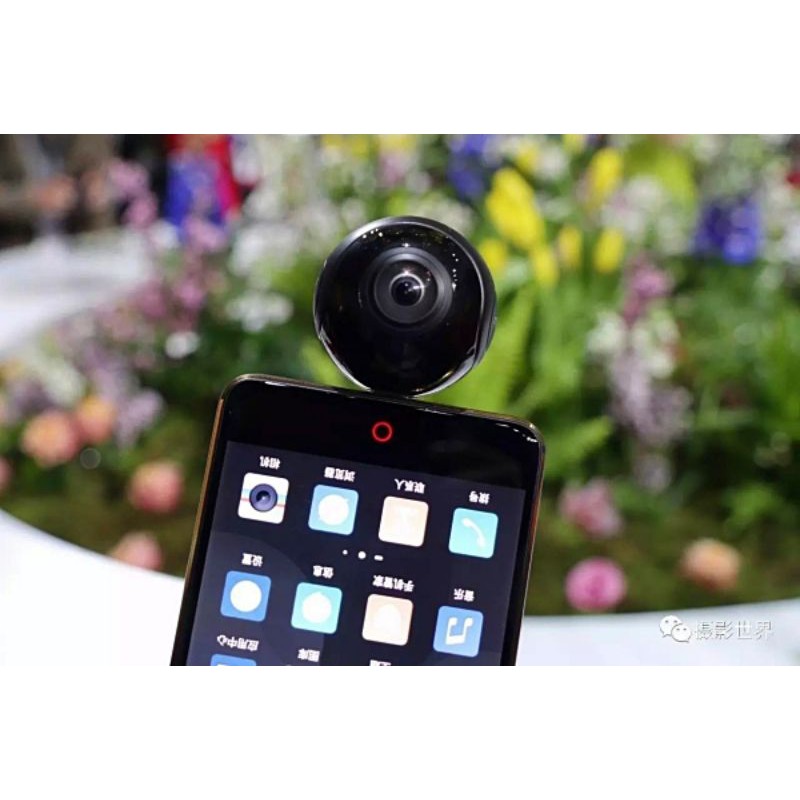 กล้อง VR แบบพาโนรามา 360 องศาสําหรับสมาร์ทโฟน Android,Nubia NeoAir, ขับเคลื่อนโดย Insta360, Capture 
