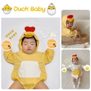 AM🐥Duck baby ชุดบอดี้สูทเเรกเกิดถึงสองปีน้า