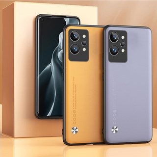 เคสโทรศัพท์มือถือหนัง PU ผิวด้าน กันกระแทก หรูหรา สําหรับ Realme GT2 Pro GT Master GT Neo2 GT Neo3