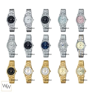 ของแท้ นาฬิกาข้อมือ Casio ผู้หญิง รุ่น LTP-V002 (สายสแตนเลส)