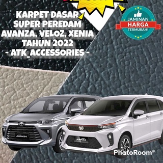 Karpet Dasar Mobil Avanza/ Xenia/ Veloz 2022 2023 2024 - Bahan Kulit Sintetis Berserat Tebal 0.25cm