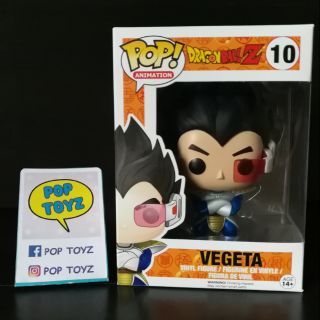 FUNKO POP Vegeta Metallic 10 DRAGON BALL Z ของแท้ งานเก่าเลิกผลิต หายากมาก แถมกล่องใส มีของพร้อมส่งไม่ต้องรอพรีออเดอร์