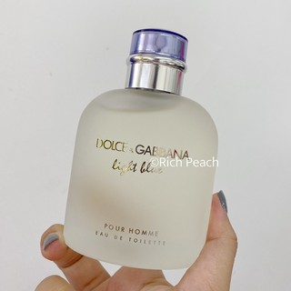 D&amp;G Dolce Gabbana Light Blue Pour Homme Edt 125ml