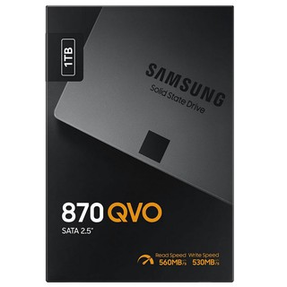 SAMSUNG 870 QVO SSD  1TB SATA III 2.5" MZ-77Q1T0BW