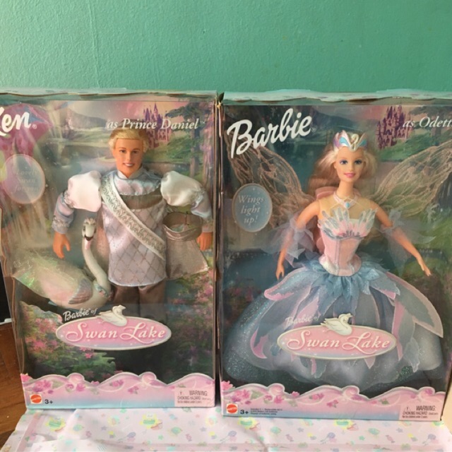 Barbie swan lake “odette” &amp; ken danel ปี 2003
