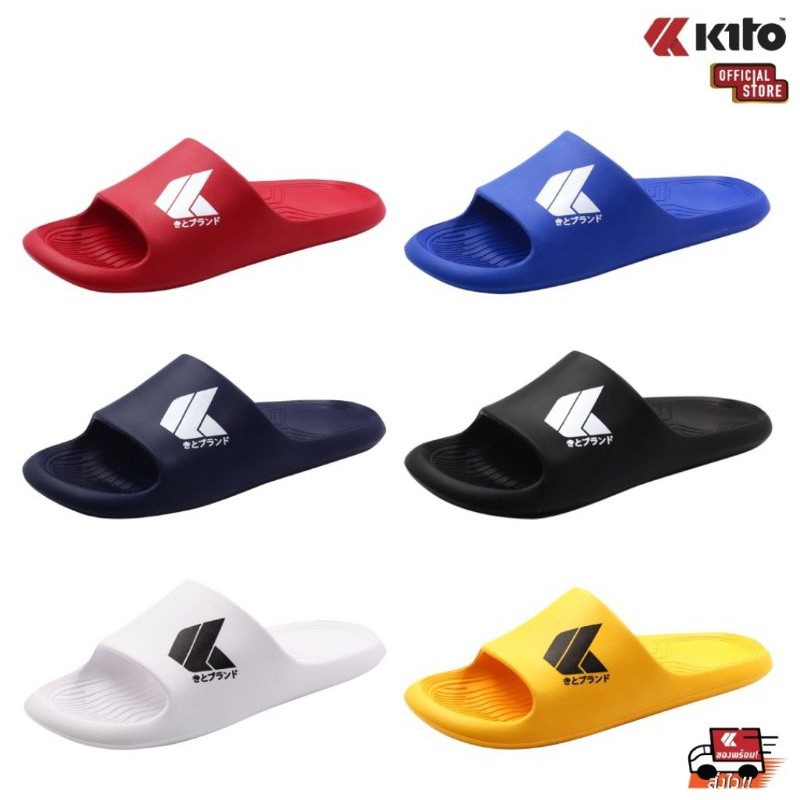 Kito รุ่นah91 แท้?%unisex รองเท้าแตะสวม ไซส์36-43. 