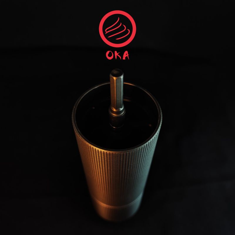 บล็อกสว่านจับแกนบดสวมเร็ว สำหรับ Timemore C2 / C3 / Comandante C40(Timemore Slim ไม่ได้)