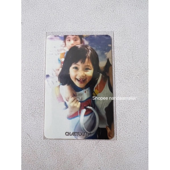 [READY] PHOTOCARD CHAEYUNG TWICE PC อย่างเป็นทางการ THE STORY BEGIN ERA TSB CHAE BABY OMPONG CHAENG 
