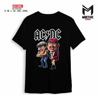 #เสื้อยืดคอกลม#เสื้อยืด พิมพ์ลายวงดนตรี Acdc DISTRO COMBAD 30S สําหรับผู้ชายS-4XL