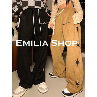 EMILIA SHOP  กางเกงขายาว กางเกงเอวสูง กางเกงขายาวผู้หญิง 2022 ใหม่  ทันสมัย ทันสมัย Chic พิเศษ ES220036 36Z230909