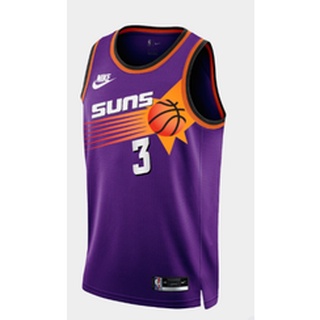 เทรนด์บุคลิกภาพ nba Phoenix Suns No. 2023 เสื้อกีฬาบาสเก็ตบอล สีม่วง 3 Paul NAbddd68AEgcla22