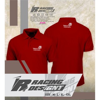 เสื้อโปโล พิมพ์ลายโลโก้ Indonesian Teklom Distro -IR -k-style