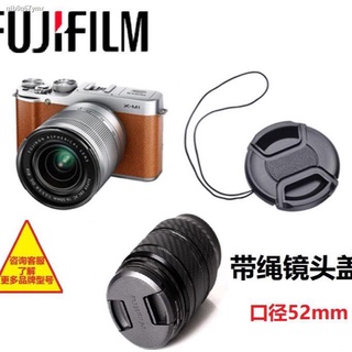 lens cap▩❣♨ฝาปิดเลนส์ Fuji XF 35mm F1.4 R 18mm f/2.0 R micro กล้องเดี่ยว 52mm ฝาปิดเลนส์โฟกัสคงที่