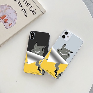 Pikachu เคสไอโฟน 12 promax iPhone 7 8 Plus Se2020 เคส 14 13 11 promax case X Xr Xs Max เคสโทรศัพท์ 8พลัส phone cover