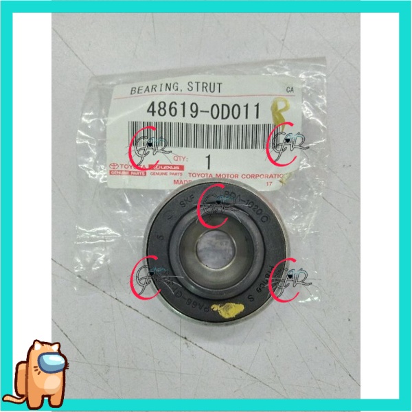 ด้านหน้า ABSORBER MOUNTING BEARING TOYOTA VIOS NCP93 HONDA CITY SEL TMO T9A JAZZ SAA TGO SWIFT RS415