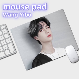 [ซื้อ 1 แถม 1] หวังอี้ป๋อWangYIbo mouse pad แผ่นรองเมาส์เล่นเกม แบบหนา ขนาดเล็ก แบบพกพา สําหรับนักเรียน สํานักงาน（series 3）