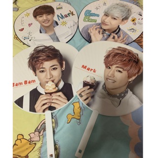 GOT7 official goods พัดจากคอนญี่ปุ่น แบมแบม มาร์ค